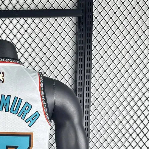 NBA Memphis Grizzies 2425 Retro White jersey KAWAMURA#17 S-XXL