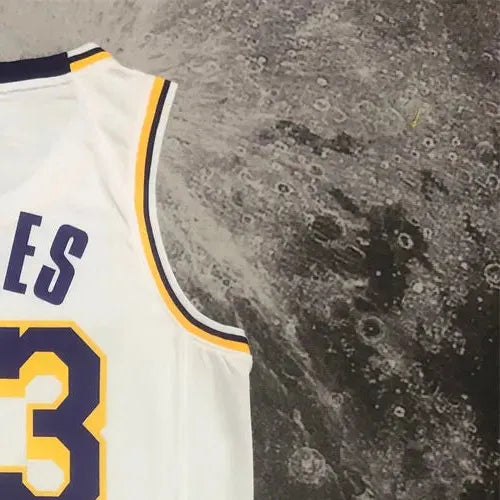 NBA Los Angeles Lakers JAMES#23 202223 White Association Edition Swingman Jersey S-XXL