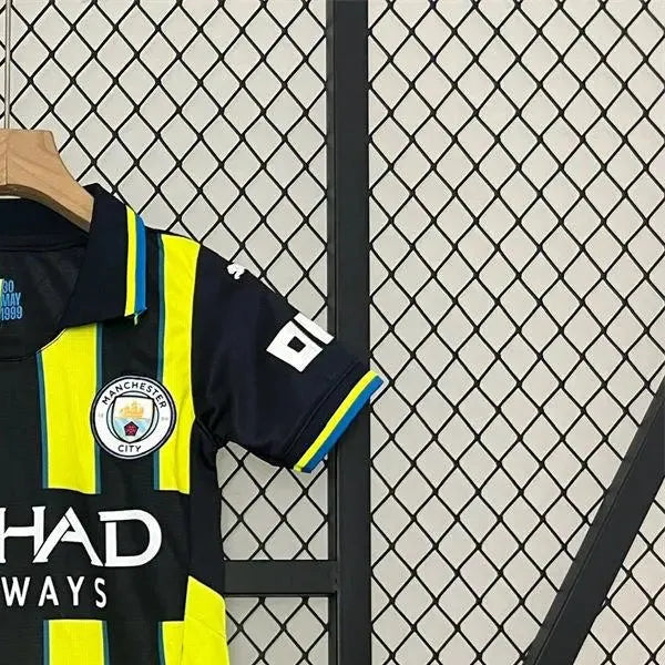 202425 Manchester City Away jersey Kid Kits Size 16-28