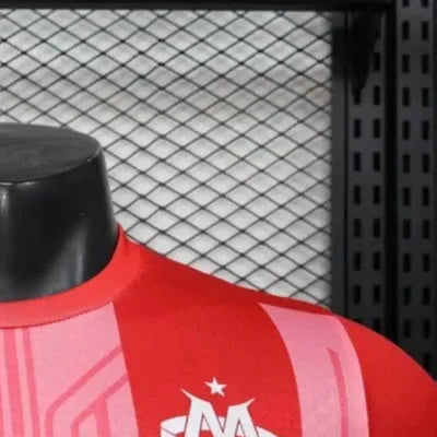 202526 Marseille Special Edition Red jersey Player Version