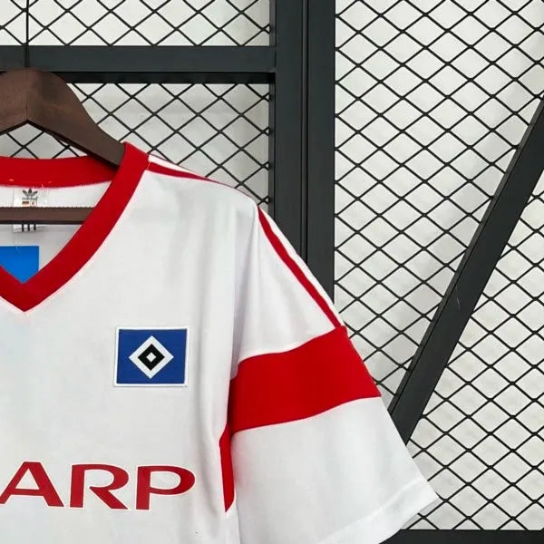 Retro Hamburger SV 1988 Home White jersey Fan Version