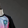 2026 Brazil Jesus Gray & Pink Edition Jersey Fan version