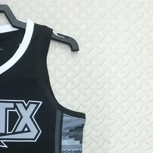 NBA San Antonio Spurs V-Neck Black jersey GINOBILI#20 S-XXL