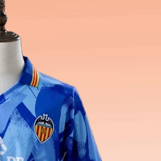 Retro Valencia 199091 Away jersey Fan Version