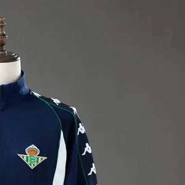 199798 Vintage Style Real Betis Track Jacket