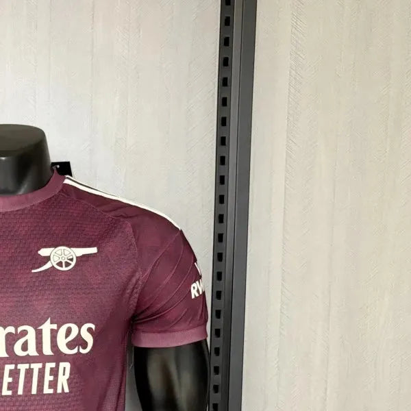 202526 Arsenal Concept Wine Red Jersey Player Version