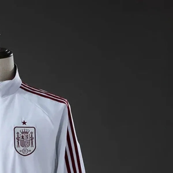 2026 Spain White Windbreaker