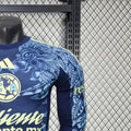202526 Club America Away Long Sleeve Jersey Player Version