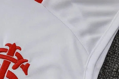 2425 Internacional White Training Set Shirt and Shorts