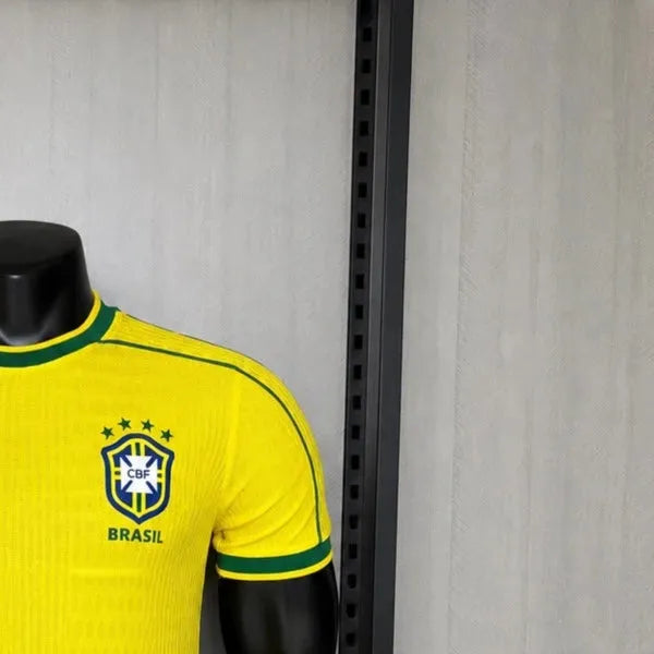 Retro Brazil 1998 Home Jersey Player Version