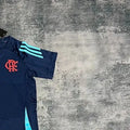 202526 Flamengo Training Dark Blue jersey kids Kits size 16-28