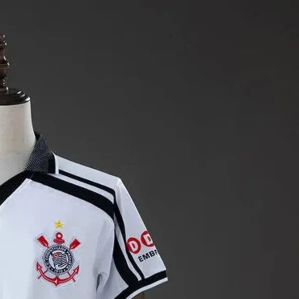 Retro 199899 Corinthians Home Jersey Fan Version