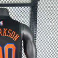 NBA 2026 New York Knicks Black jersey CLARKSON#00