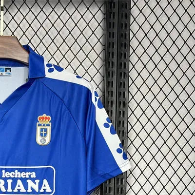 Retro Real Oviedo 9091 Home jersey Fan Version
