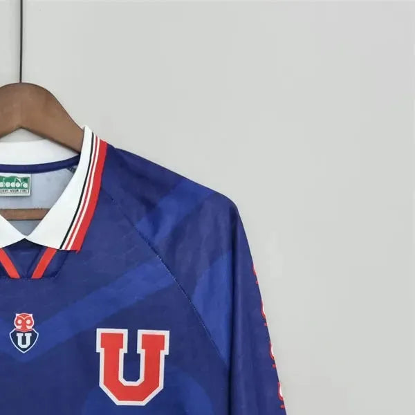 Retro Universidad de Chile 1996 Home Long Sleeve jersey Fan Version