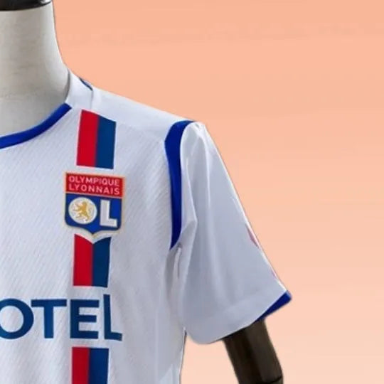 Retro Lyon 200809 Home jersey Fan Version