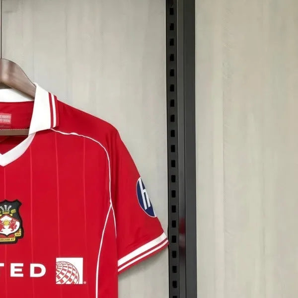 Wrexham AFC 2025-26 Home Jersey (Fan Version)