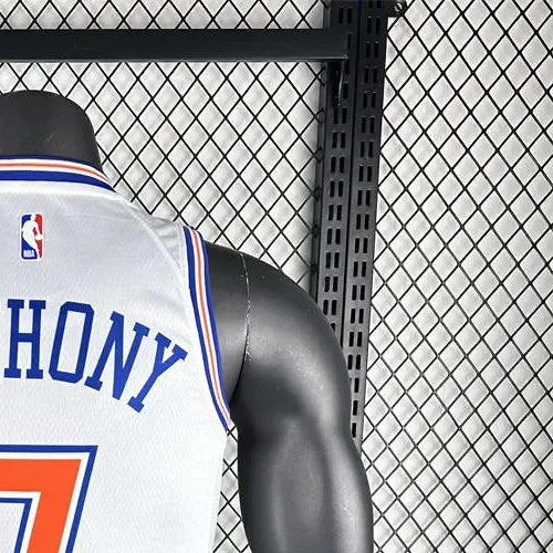 NBA New York Knicks 2019 Round Neck White jersey ANTHONY#7 S-XXL