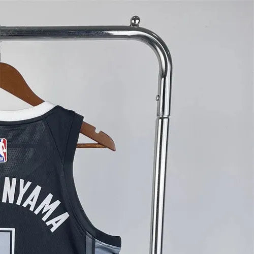 NBA San Antonio Spurs V-Neck Black jersey WENBANYAMA#1 S-XXL