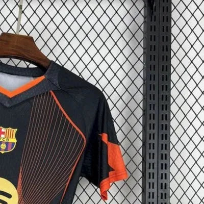 202526 Barcelona black orange special edition Jersey Fan Version