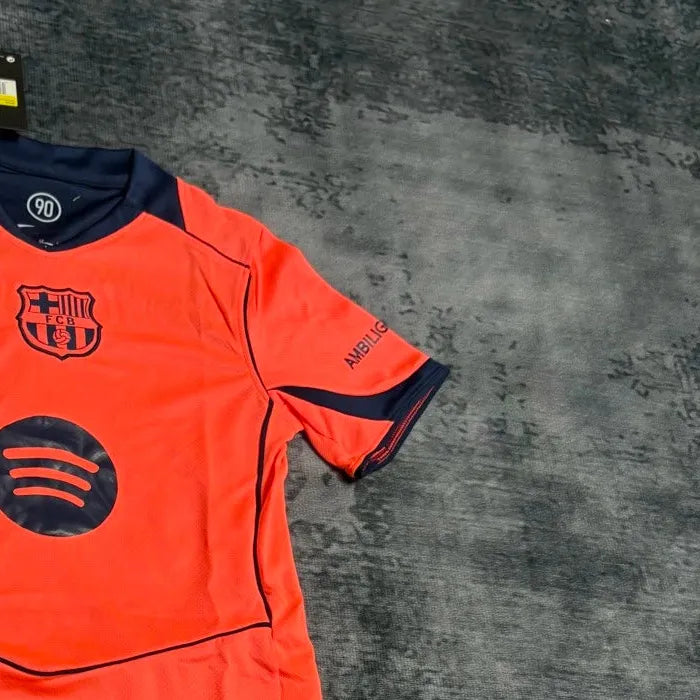 202526 Barcelona Second Away jersey kids Kits size 16-28
