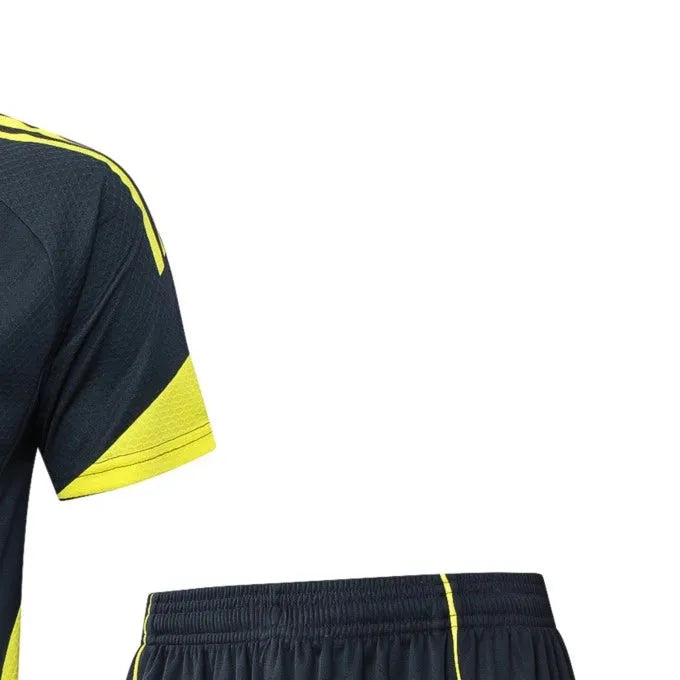 2026 Real Madrid Charcoal gray Training Set Shirt and Shorts