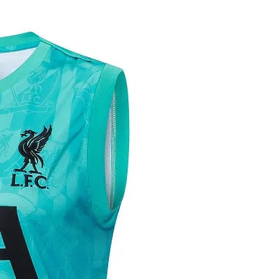 2425 Liverpool Blue Training Set Shirt and Shorts