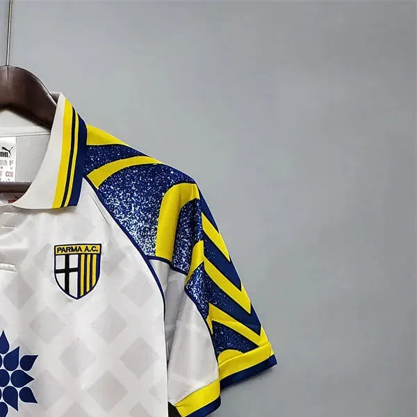 Retro Parma 9597 Parma White jersey Fan Version