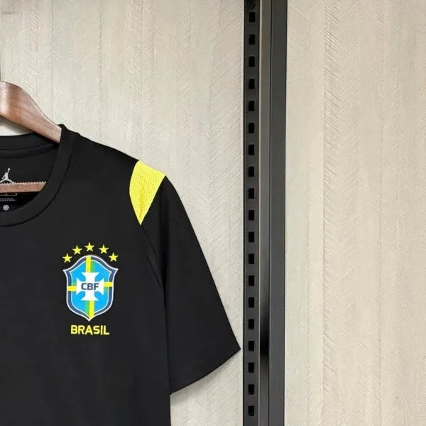 Brazil 2026 World Cup Training Black jersey Fan version