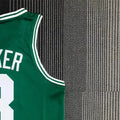 NBA Boston Celtics Round Neck 75th anniversary Green Jersey Walker#8 S-XXL