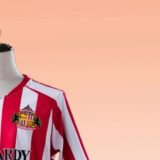 Retro 200506 Sunderland Home jersey Fan version