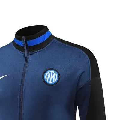 2024 Inter Milan Deep Blue Jacket Training Suit Set Football Team Shirt Sports Fashion