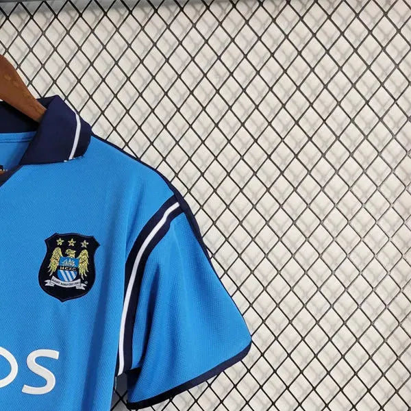 Retro Manchester City 0102 Home jersey Fan Version