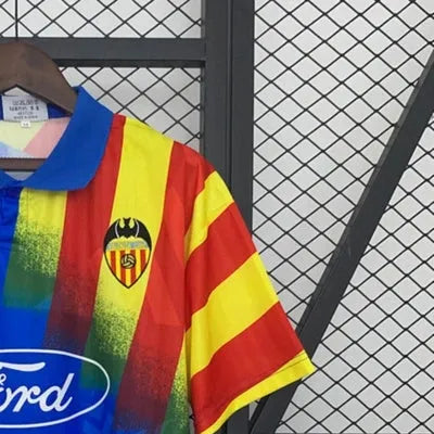 Retro 9596 Valencia Away jersey Fan Version