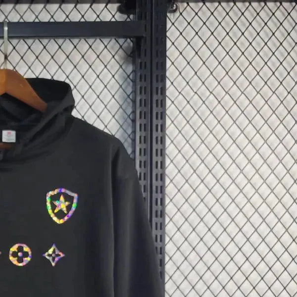 2025 Botafogo Black Hoodie Sweater Sport Unifom