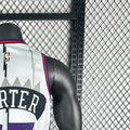 NBA Toronto Raptors Round Neck White CARTER#15 jersey S-XXL