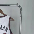 NBA Chicago Bulls Round Neck White Jersey RODMAN#91 S-XXL