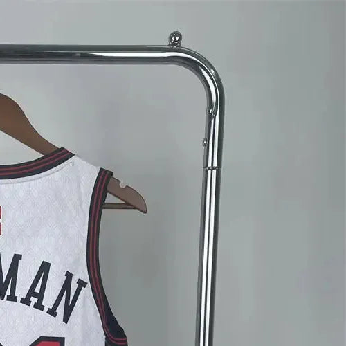 NBA Chicago Bulls Round Neck White Jersey RODMAN#91 S-XXL