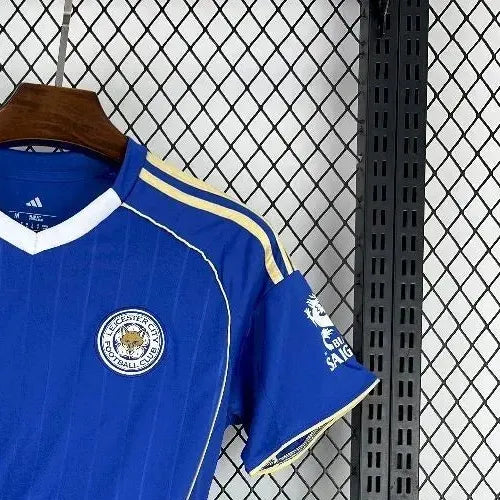 202526 Leicester City Home Blue Jersey Fan Version