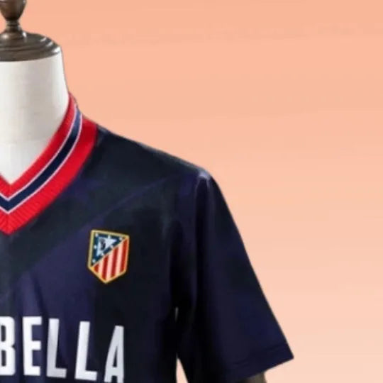 Retro Atletico Madrid 199596 Second Away jersey Fan Version
