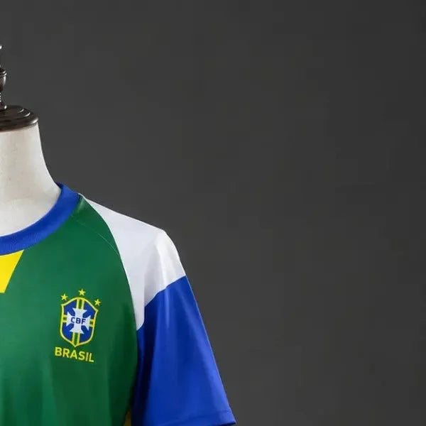 Retro 1994 Brazil Training Jersey Fan Version