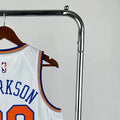 NBA New York Knicks Round Neck White jersey CLARKSON#00 S-XXL