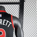NBA Toronto Raptors V-Neck Black jersey BARRETT#9 S-XXL