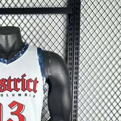 NBA Washington Wizards 2025 City Edition Edition Swingman White Jersey POOLE#13 S-XXL