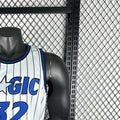 NBA Orlando Magic 2025 Round Neck Home White Jersey O'NEAL#32 S-XXL