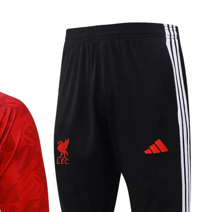 2026 Liverpool Red Long-sleeved half-pull training kit