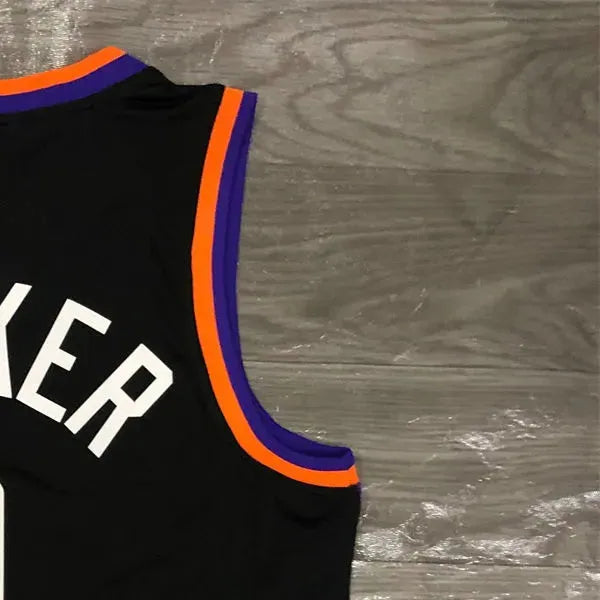 NBA Phoenix Suns V-Neck Black jersey BOOKER#1 S-XXL