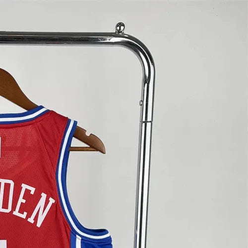 NBA Philadelphia 76ers HARDEN#1 202223 Jordan Brand Red Statement Edition Swingman Jersey S-XXL