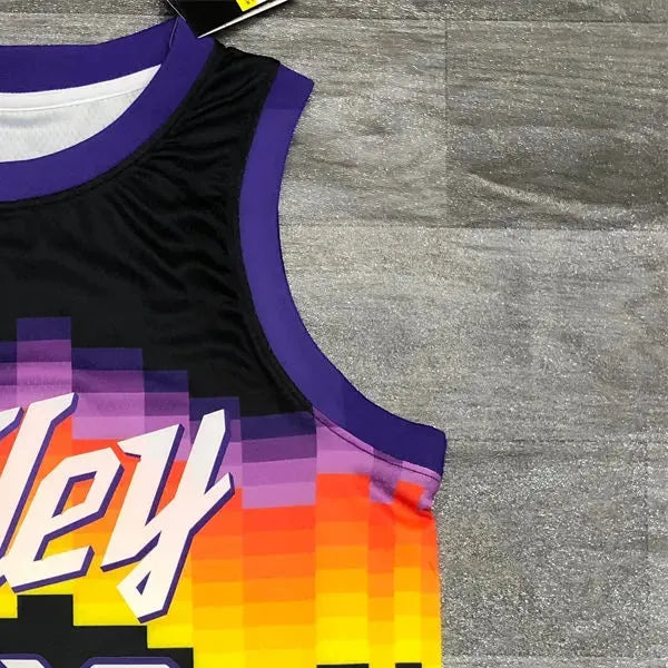 NBA Phoenix Suns Round neck Black jersey NASH#13 S-XXL