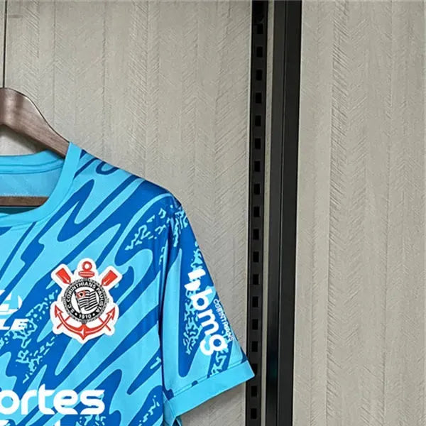 202425 Corinthians Goallkeeper Blue Jersey Fan Version